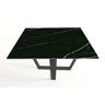 Mesa de centro com efeito mármore preto EXCÁLIBUR
