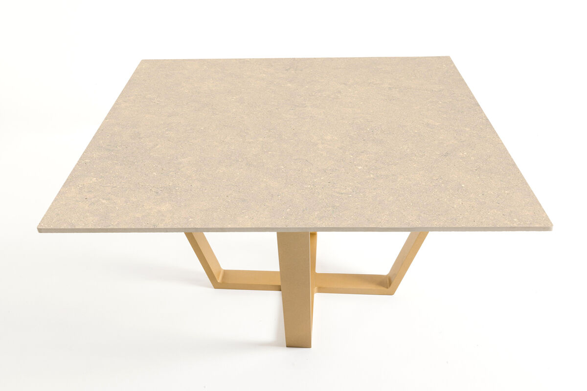 Mesa de centro efecto piedra EXCALIBUR