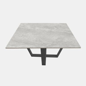 Mesa de centro com efeito pedra cinza EXCALIBUR