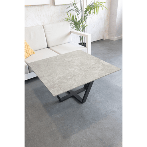 Mesa de centro com efeito pedra cinza EXCALIBUR Mesa de centro com efeito pedra cinza EXCALIBUR