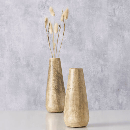 Vaso VAHAS 18cm cor madeira marca BOLTZE