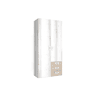 Roupeiro MOOD portas batentes e 3 gavetas 101x215cm branco