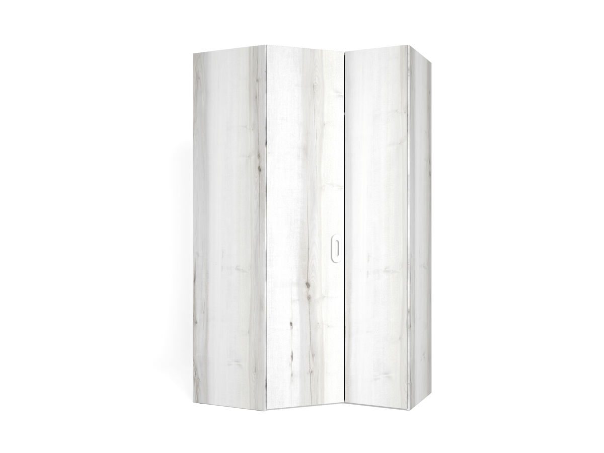 Armario MOOD puerta batiente derecha 127x215cm blanco