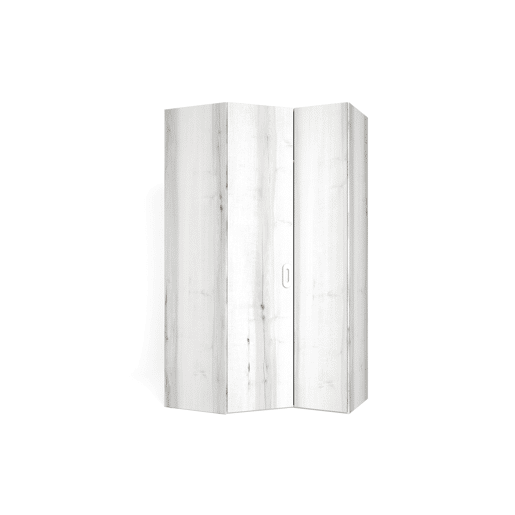 Roupeiro MOOD porta batente dereita 127x215cm branco