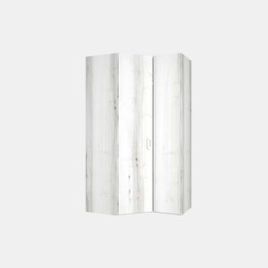 Roupeiro MOOD porta batente dereita 127x215cm branco