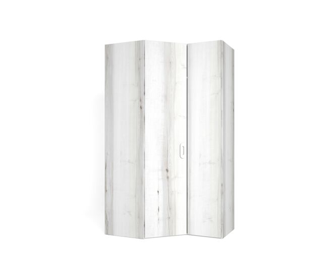 Armario mood puerta batiente derecha 127x215cm blanco - conforama