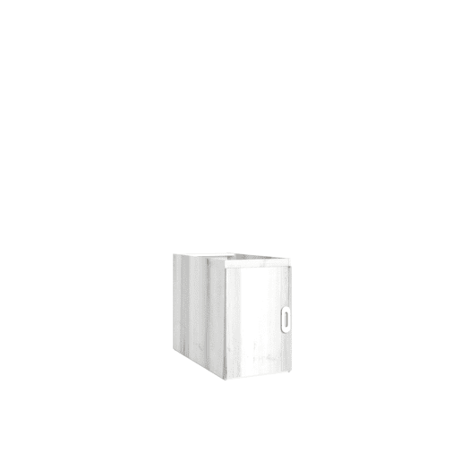 Arca de armazenamento MOOD 1 porta branco Arca de armazenamento MOOD 1 porta branco