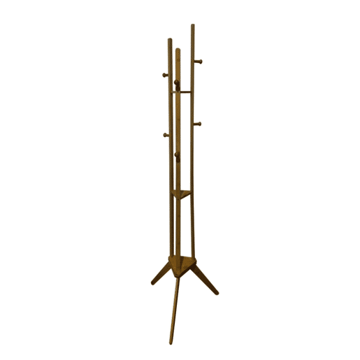 Cabide de pé SEIN bambu 168cm cor natural escuro