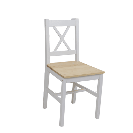 Conjunto de mesa com 4 cadeiras VERSALLES natural