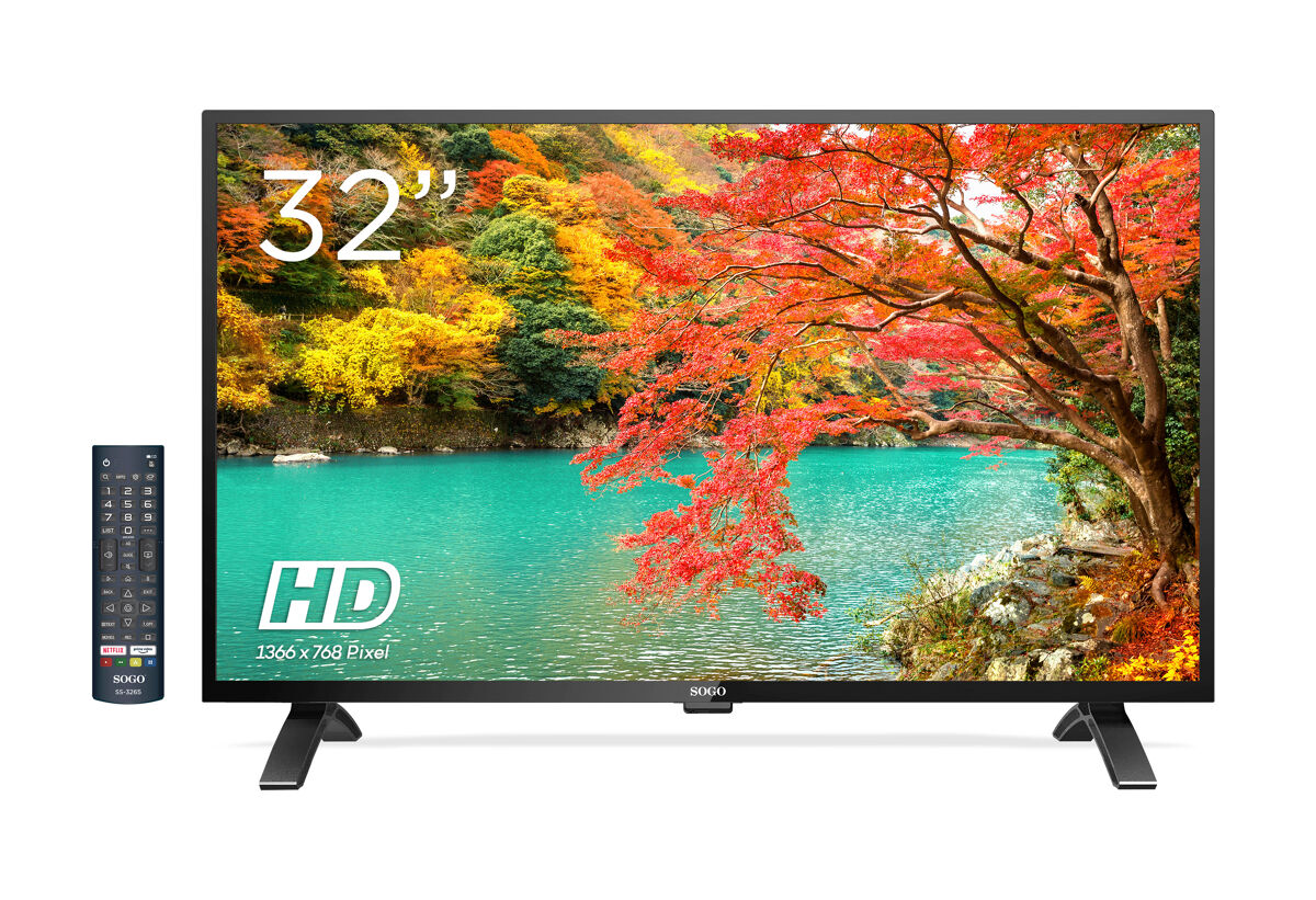 TV 32 pulgadas SOGO SS-3265 Smart TV HD Ready