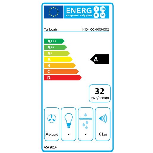 Placa de indução com exaustor TURBOAIR IMPULSO 80cm 3 zonas