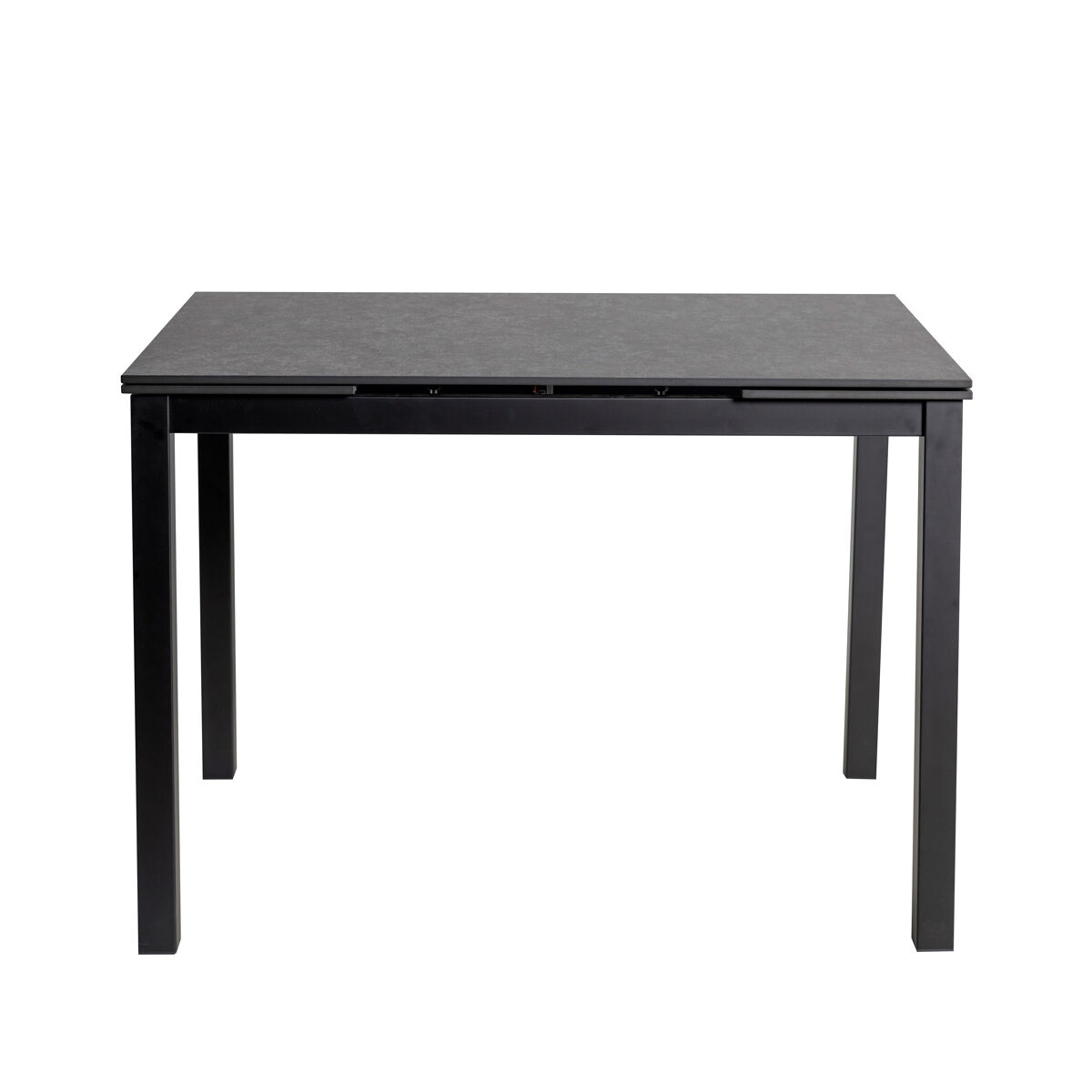 Mesa de cocina diamond ii extensible cerámica 110/170cm antracita