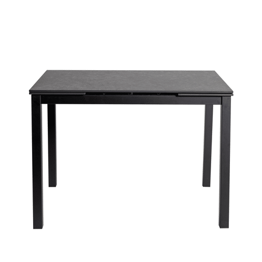 Mesa cozinha DIAMOND II extensível cerâmica 110170cm antracite