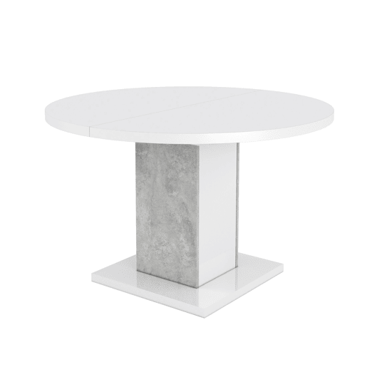 Mesa de jantar redonda extensÃvel GOYA Mesa de jantar redonda extensÃvel GOYA