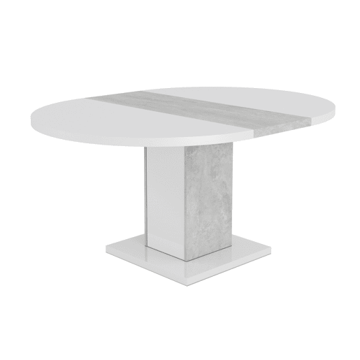 Mesa de jantar redonda extensÃvel GOYA Mesa de jantar redonda extensÃvel GOYA