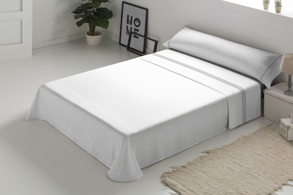 Juego sabanas sahara 135/140cm blanco
