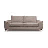 Sofá 3 lugares fixo visón BOSCO