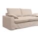 Sofá 3 plazas fijo beige VIALO Sofá 3 plazas fijo beige VIALO Beige