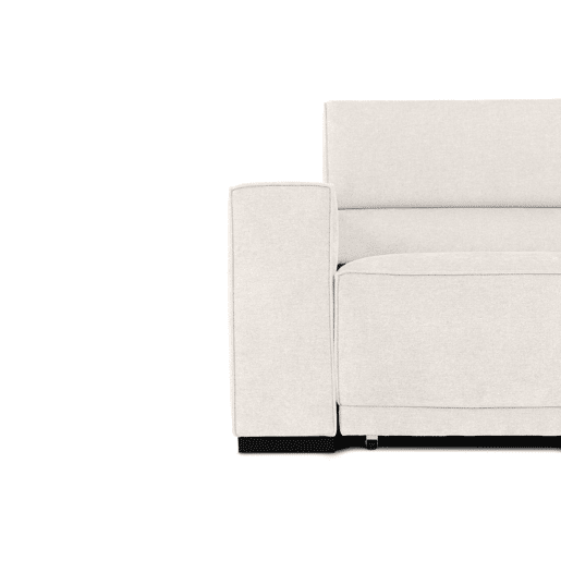 Sofá de canto com cama MACK dereita 4 lugares bege