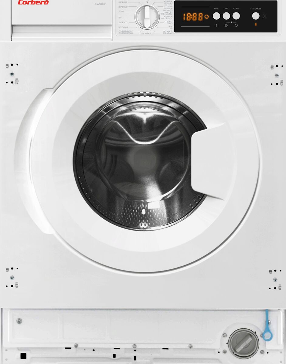 Lavadora carga frontal CORBERÓ CLAV8424INT 8kg 1400 RPM