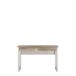 Mesa escritorio VERONA 2 cajones blanco y roble Mesa escritorio VERONA 2 cajones blanco y roble Blanco/ Madera