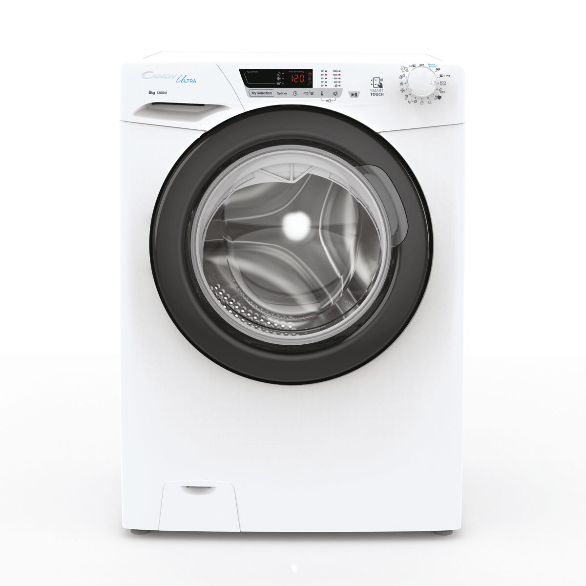 Lavadora carga frontal CANDY HCU1282DWB4/1-S 8kg 1200 RPM