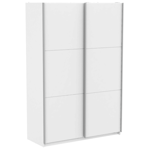 Roupeiro ALHAMBRA 150 portas deslizantes 148x223cm branco