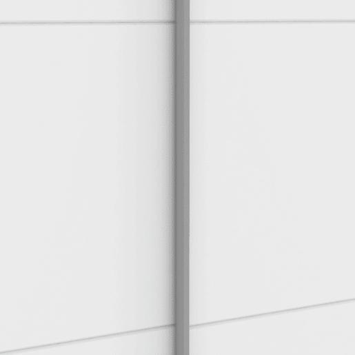 Roupeiro ALHAMBRA 150 portas deslizantes 148x223cm branco
