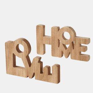 Figura HOME e LOVE sortida da marca BOLTZE