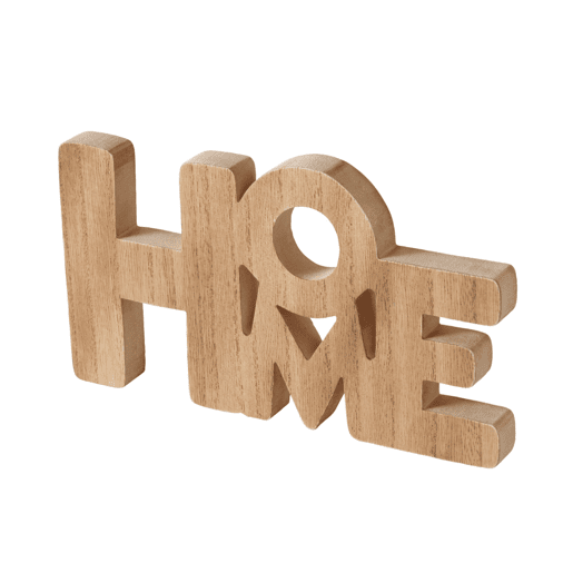 Figura HOME e LOVE sortida da marca BOLTZE