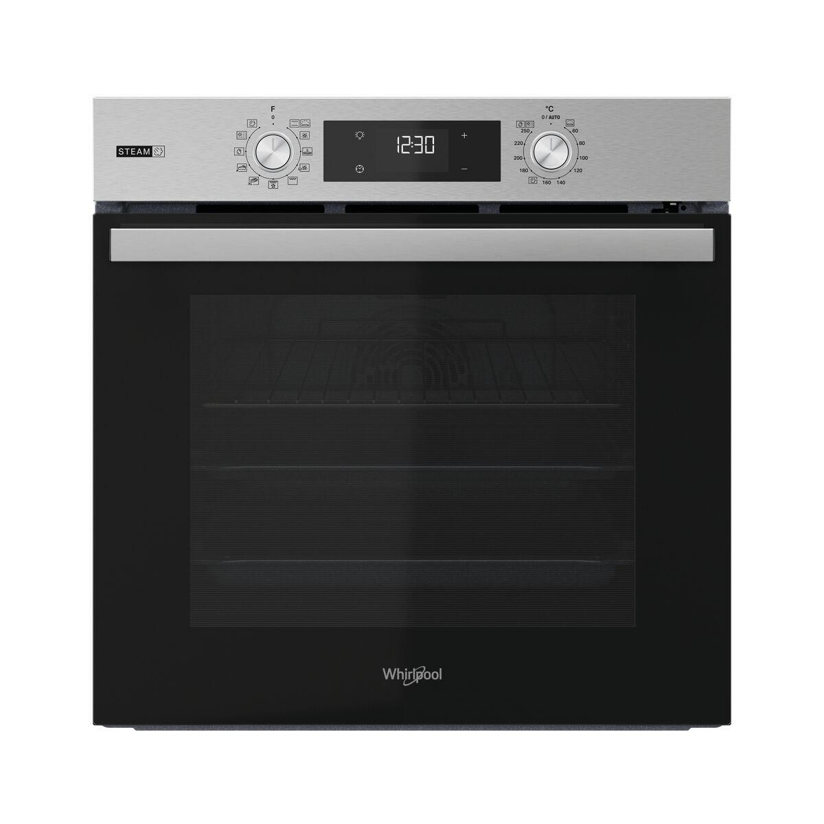 Horno multifunción WHIRLPOOL OMSR58RU1SX 71 litros pirolítico