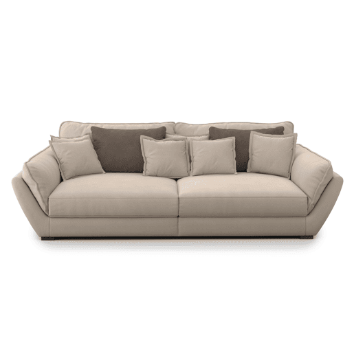 Sofá 4 lugares XL PEACE cor bege