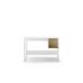 Mesa escritorio LYLY 1 hueco y pata metal Mesa escritorio LYLY 1 hueco y pata metal Blanco