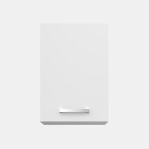 Módulo parede UNO de 40cm 1 porta branco mate