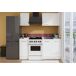 Módulo pared UNO de 80cm 2 puertas blanco mate Módulo pared UNO de 80cm 2 puertas blanco mate Blanco