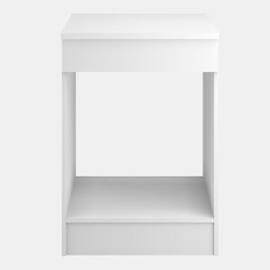 Módulo baixo UNO de 60cm para forno branco mate