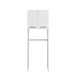 Módulo alto UNO para lavadora 64cm 2 puertas blanco mate Módulo alto UNO para lavadora 64cm 2 puertas blanco mate Blanco