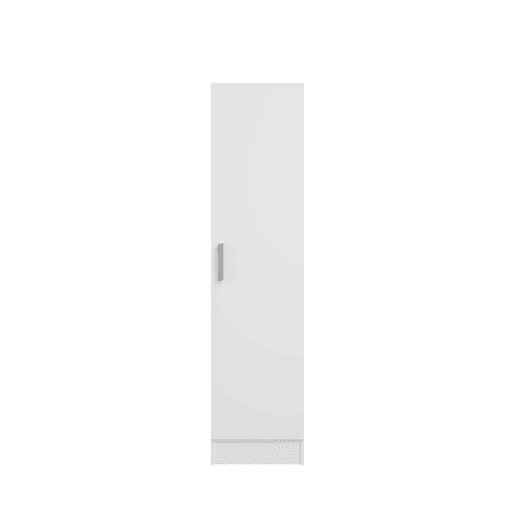Módulo alto UNO de 45cm 1 porta branco mate Módulo alto UNO de 45cm 1 porta branco mate