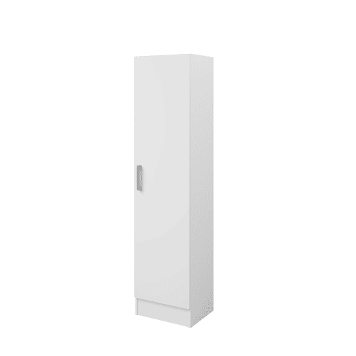 Módulo alto UNO de 45cm 1 porta branco mate Módulo alto UNO de 45cm 1 porta branco mate