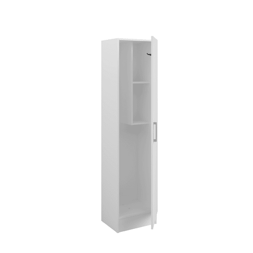 Módulo alto UNO de 45cm 1 porta branco mate Módulo alto UNO de 45cm 1 porta branco mate