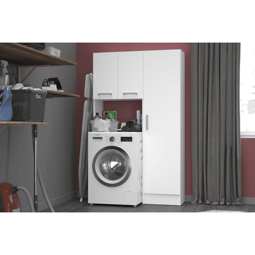 Módulo alto UNO de 45cm 1 porta branco mate Módulo alto UNO de 45cm 1 porta branco mate