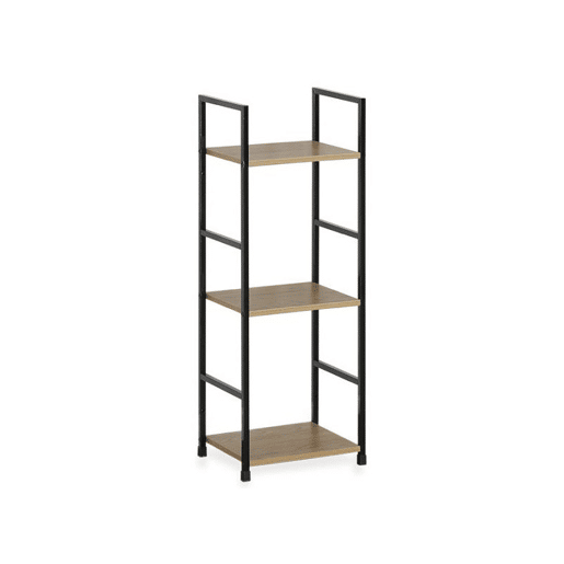 Estante ALAYA 80x29,1x23,5cm madeira e metal