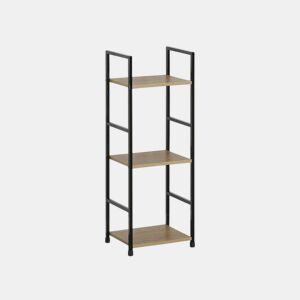 Estante ALAYA 80x29,1x23,5cm madeira e metal