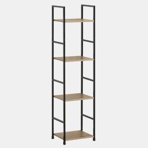 Estante ALAYA 80x29,2x23,5cm madeira e metal