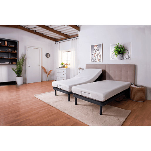 Pack colchão com base motorizada 90x190cm VISCO ADAPT 8K Pack colchão com base motorizada 90x190cm VISCO ADAPT 8K