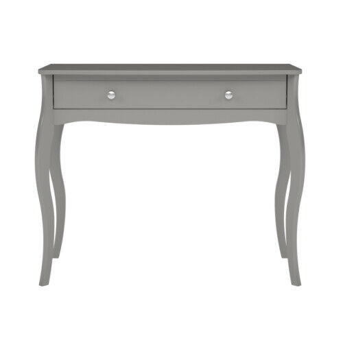 Consola con un cajón color gris vicky