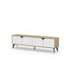 Mueble tv 4 puertas blanco y roble NOLA Mueble tv 4 puertas blanco y roble NOLA Blanco/ Madera