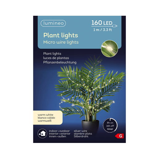 FLOWER micro LED luzes para plantas 100cm FLOWER micro LED luzes para plantas 100cm