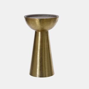 Pedestal COPE em ferro castanho escuro