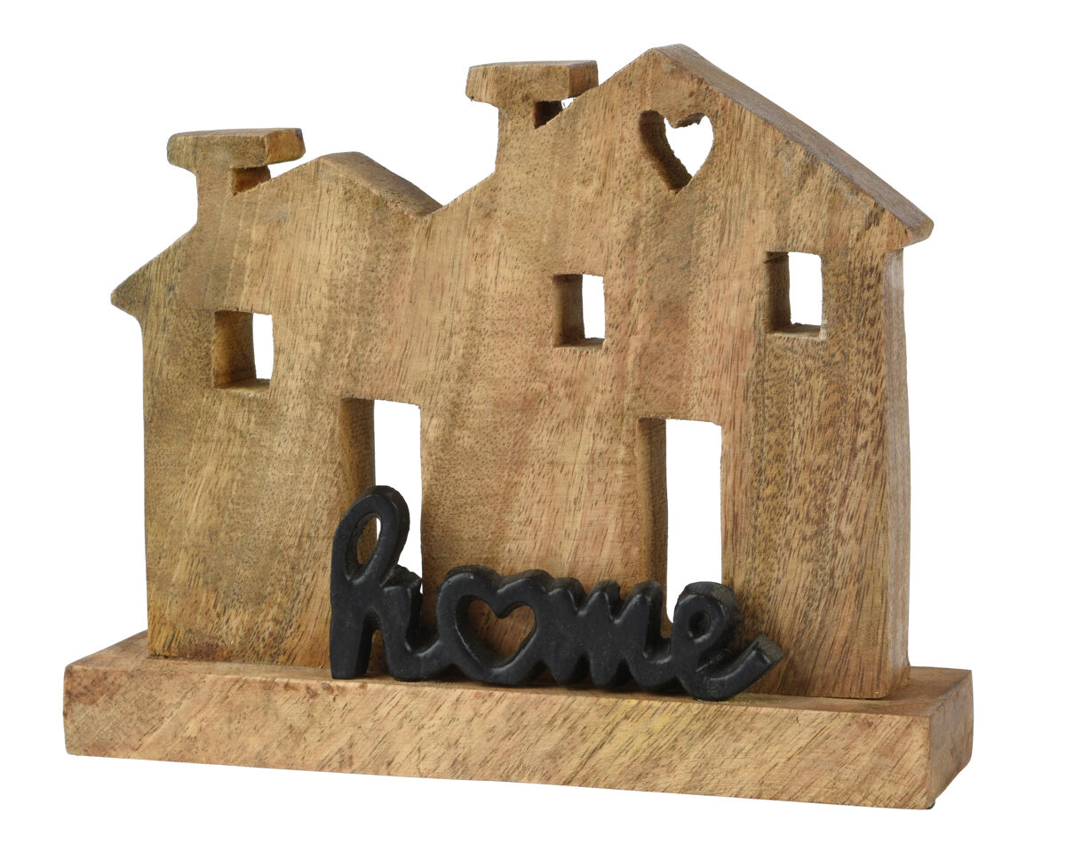 Casa decorativa VIELHA madera natural